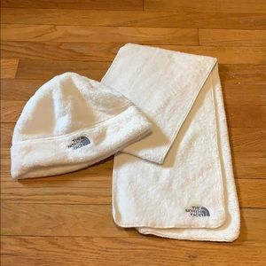 North Face Scarf and Hat